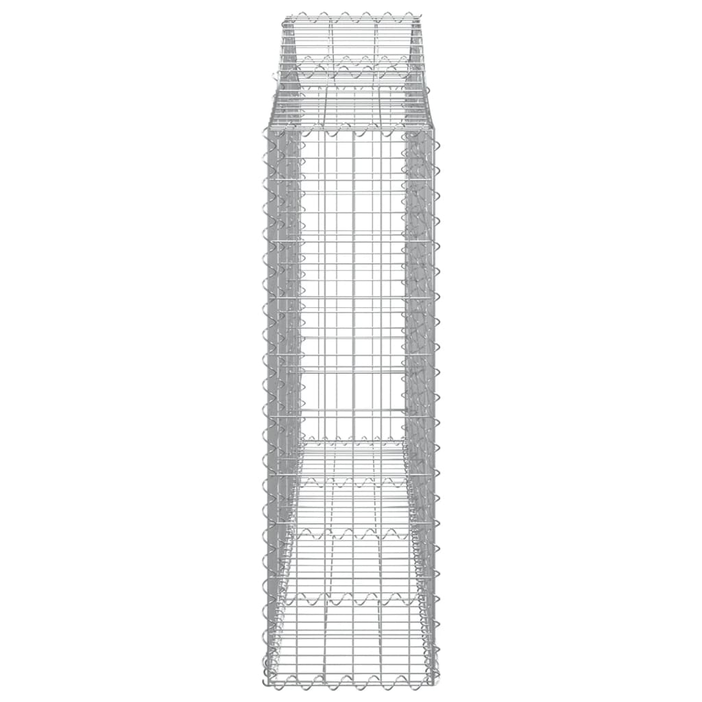 vidaXL Συρματοκιβώτια Τοξωτά 20 τεμ. 200x30x100/120 εκ. Γαλβαν. Ατσάλι
