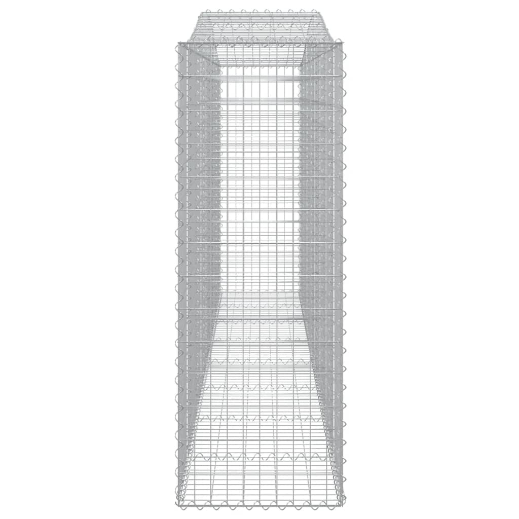 vidaXL Συρματοκιβώτια Τοξωτά 20 τεμ. 400x50x140/160 εκ. Γαλβαν. Ατσάλι