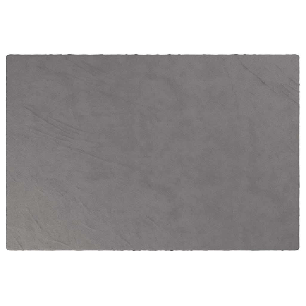 vidaXL Κουβέρτα Βαρύτητας με Κάλυμμα Γκρι 120x180 εκ. 5 κ. Υφασμάτινη