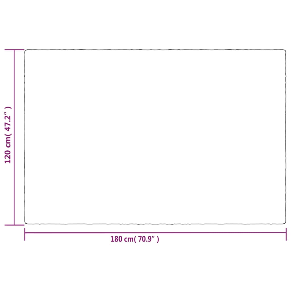 vidaXL Κουβέρτα Βαρύτητας Γκρι 120x180 εκ. 9 κ. Υφασμάτινη με Κάλυμμα