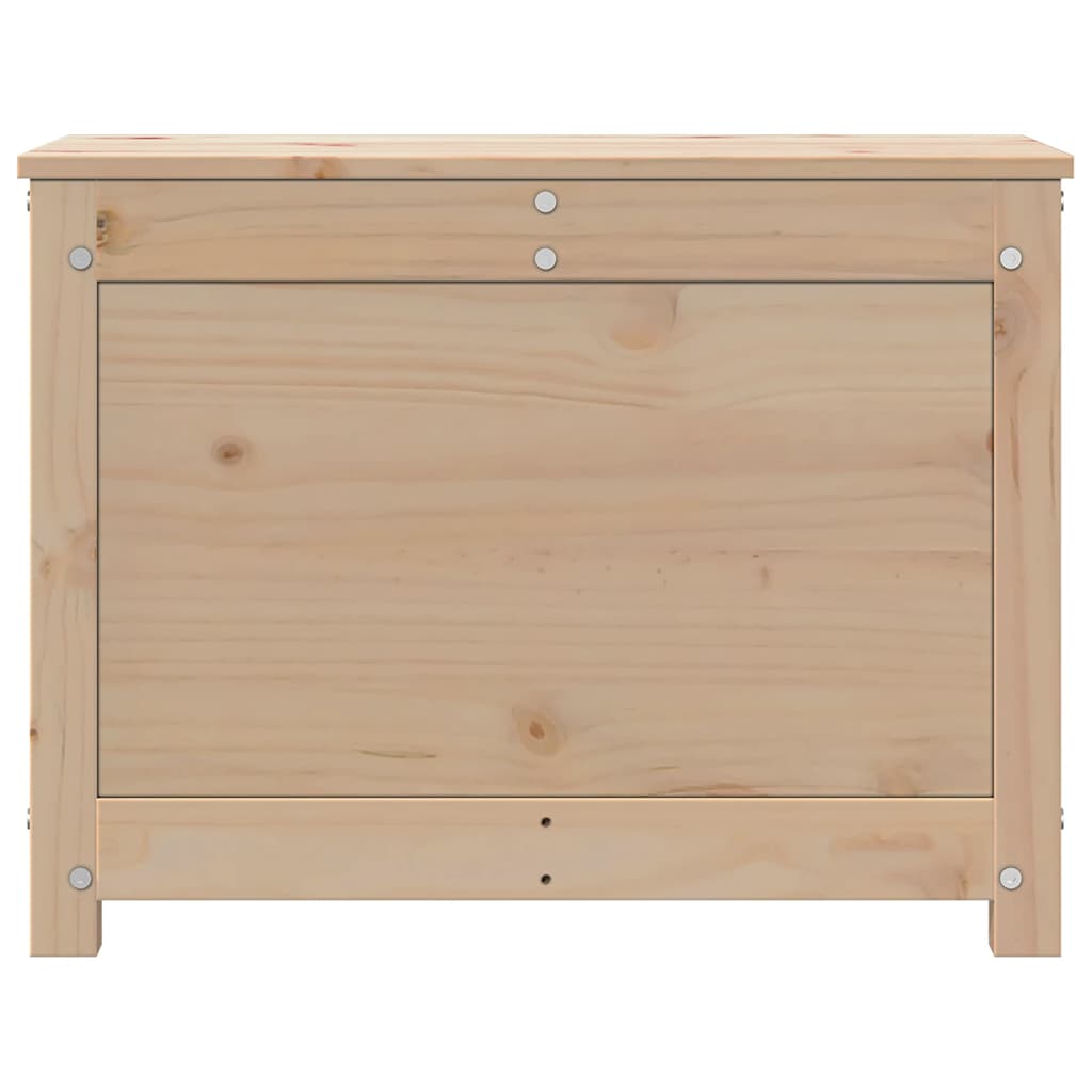 vidaXL Κουτί Αποθήκευσης 60x32x45,5 εκ από Μασίφ Ξύλο Πεύκου