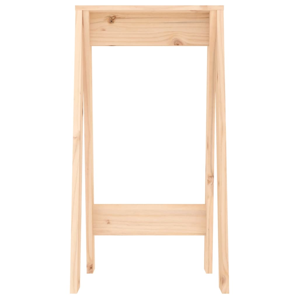 vidaXL Σκαμπό 2 τεμ. 40 x 40 x 75 εκ. από Μασίφ Ξύλο Πεύκου