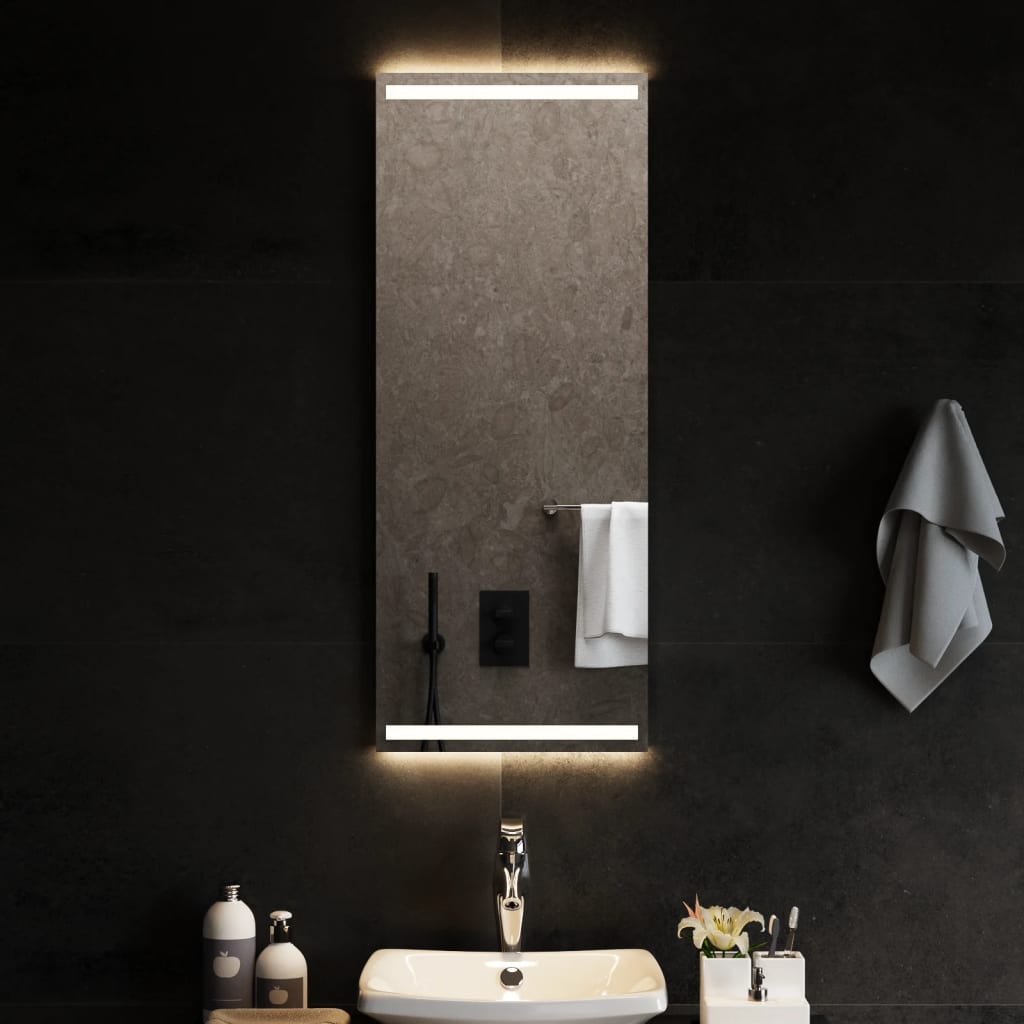 vidaXL Καθρέφτης Μπάνιου με LED 40x100 εκ.