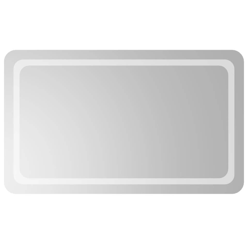 vidaXL Καθρέφτης Μπάνιου με LED 60x100 εκ.