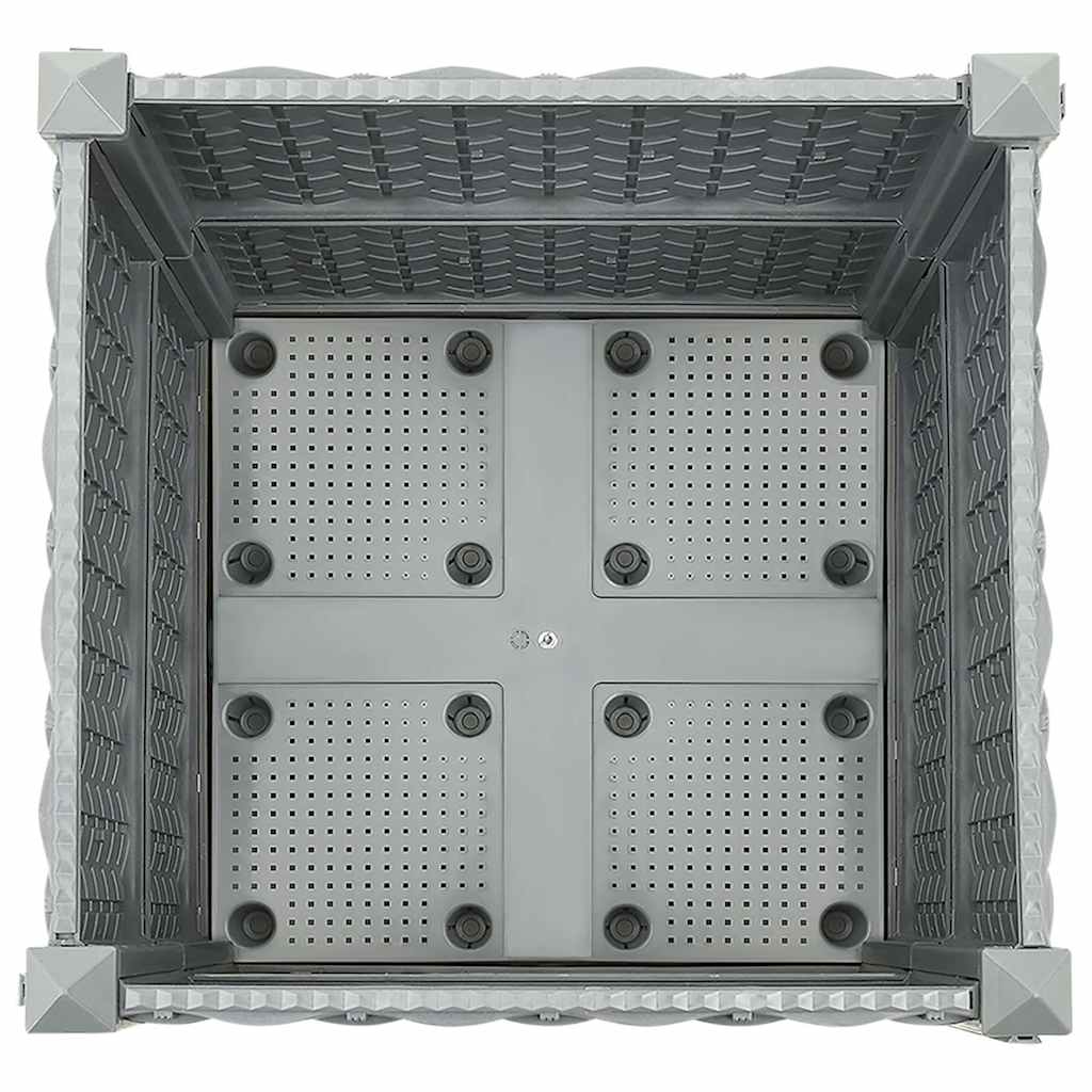 vidaXL Ζαρντινιέρα 40 x 40 x 38 εκ. από Πολυπροπυλένιο