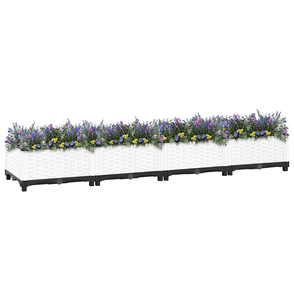 vidaXL Ζαρντινιέρα 160 x 40 x 23 εκ. από Πολυπροπυλένιο