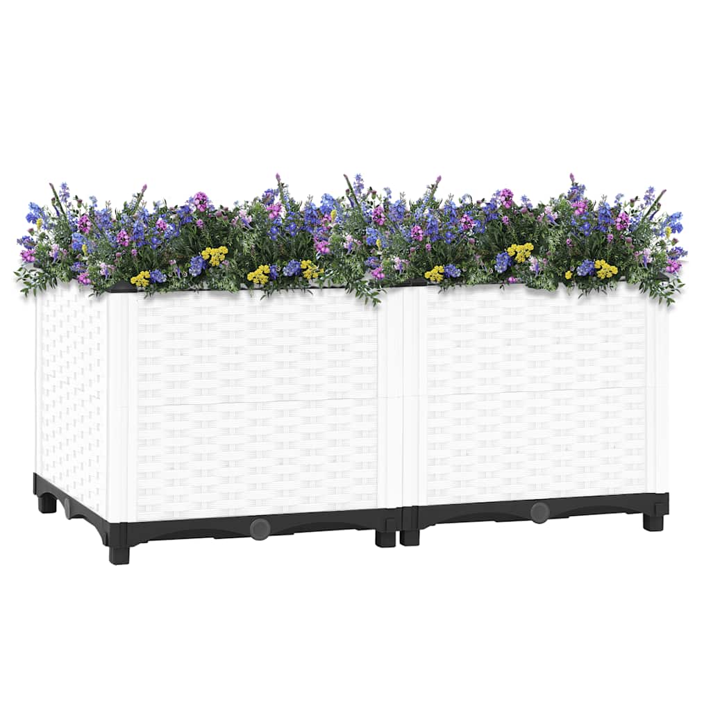 vidaXL Ζαρντινιέρα 80 x 40 x 38 εκ. από Πολυπροπυλένιο