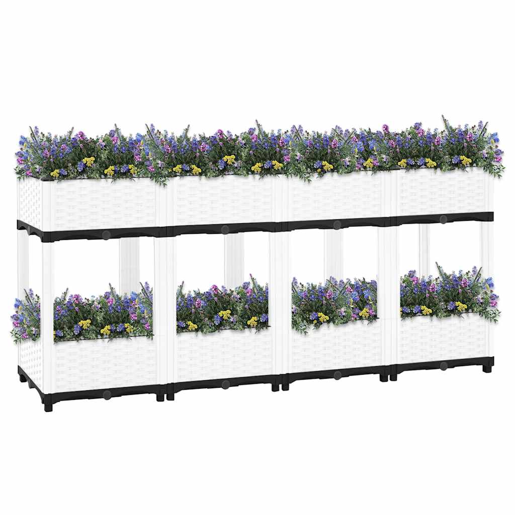 vidaXL Ζαρντινιέρα 160 x 40 x 71 εκ. από Πολυπροπυλένιο