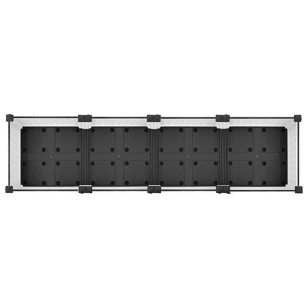 vidaXL Ζαρντινιέρα 160 x 40 x 71 εκ. από Πολυπροπυλένιο