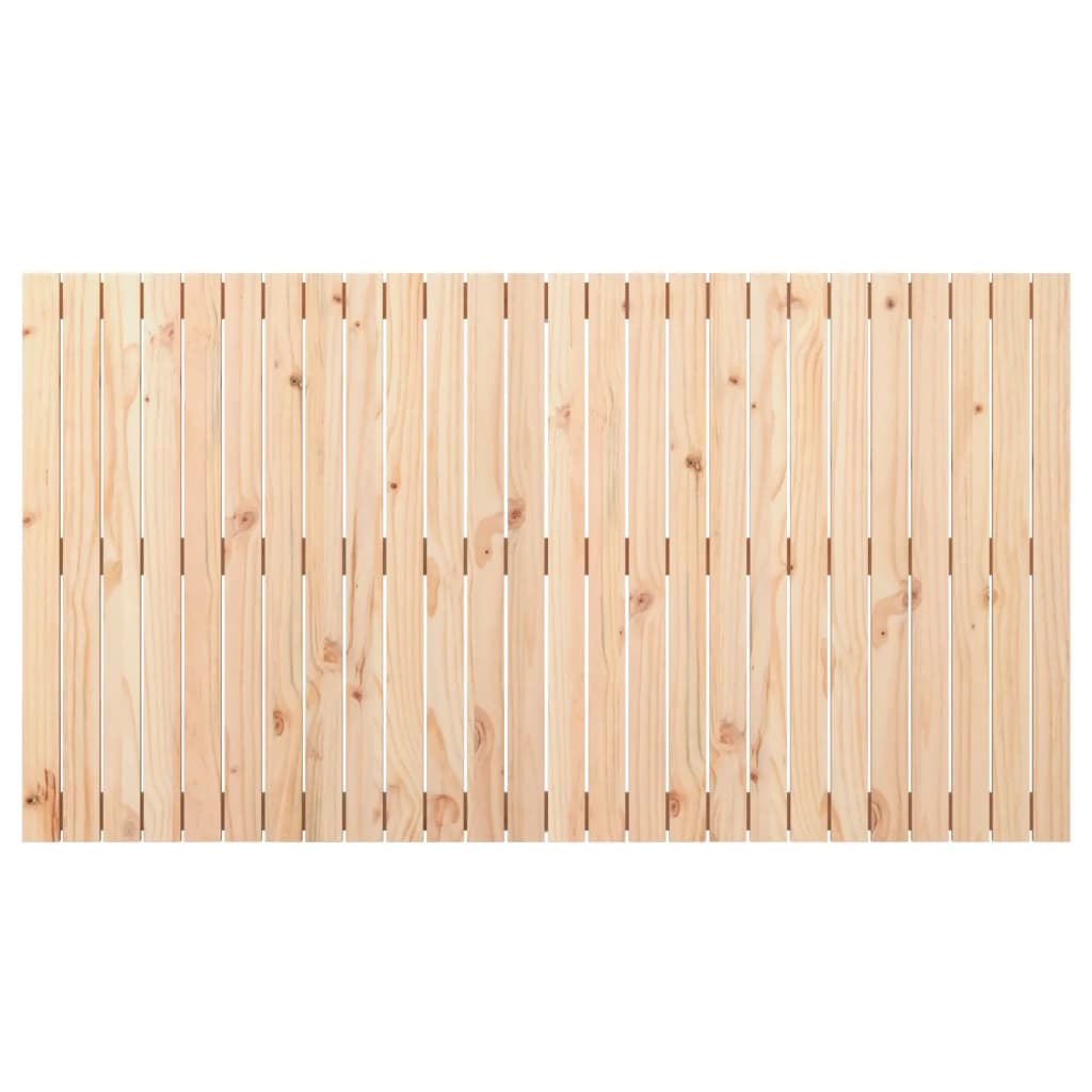 vidaXL Κεφαλάρι Επιτοίχιο 166x3x90 εκ. από Μασίφ Ξύλο Πεύκου