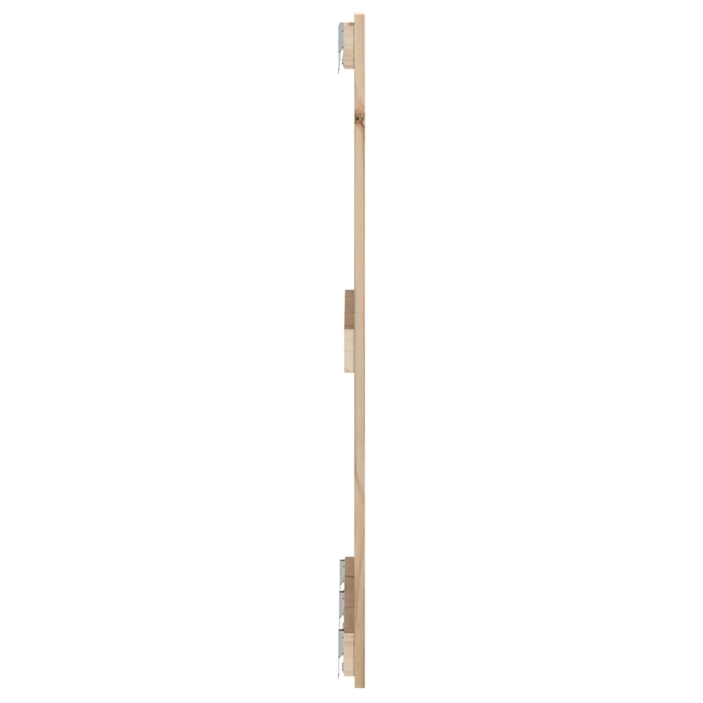 vidaXL Κεφαλάρι Επιτοίχιο 185x3x90 εκ. από Μασίφ Ξύλο Πεύκου
