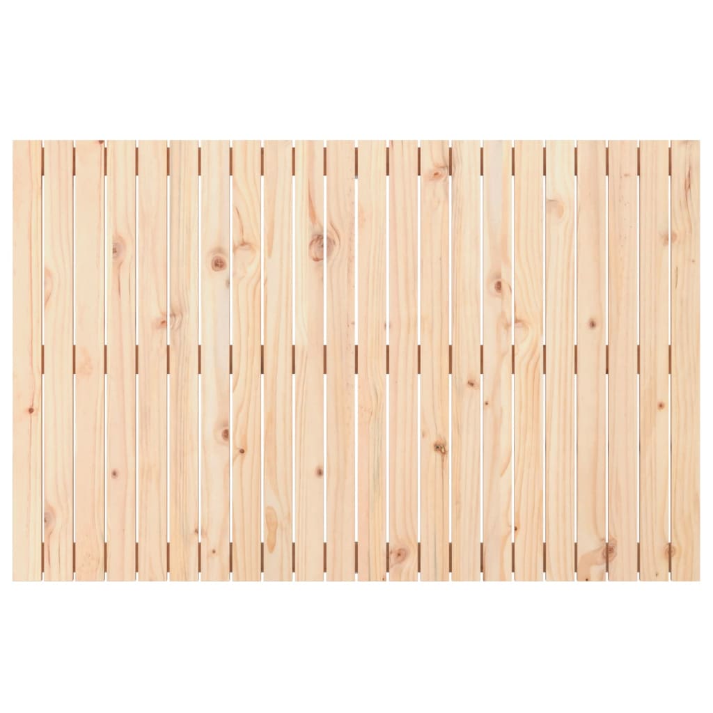 vidaXL Κεφαλάρι Επιτοίχιο 140x3x90 εκ. από Μασίφ Ξύλο Πεύκου