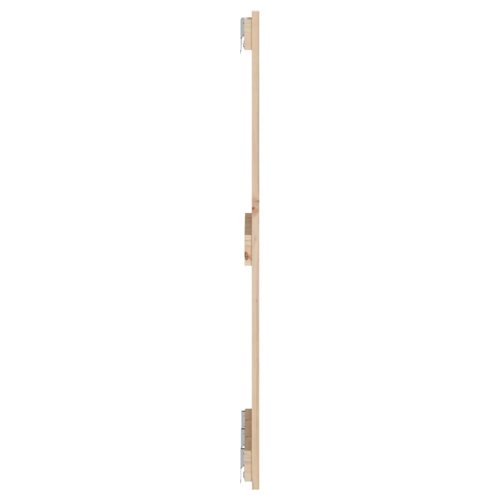 vidaXL Κεφαλάρι Επιτοίχιο 140x3x90 εκ. από Μασίφ Ξύλο Πεύκου