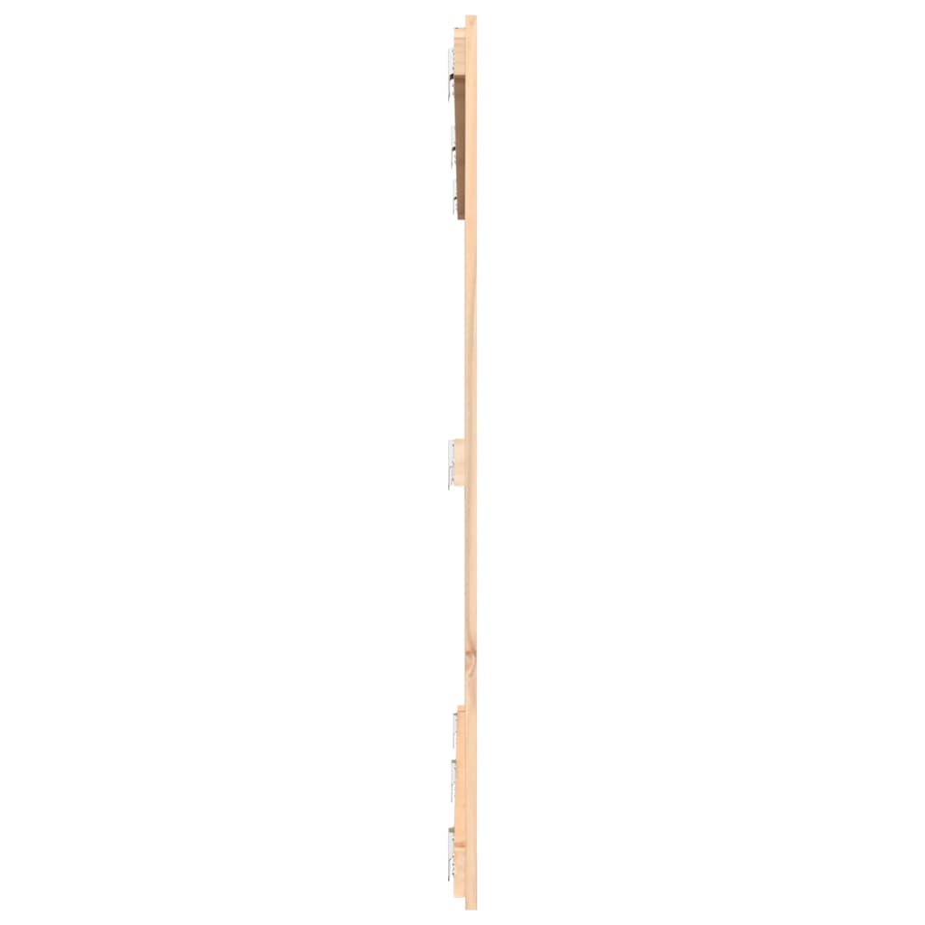 vidaXL Κεφαλάρι Επιτοίχιο 166x3x110 εκ. από Μασίφ Ξύλο Πεύκου
