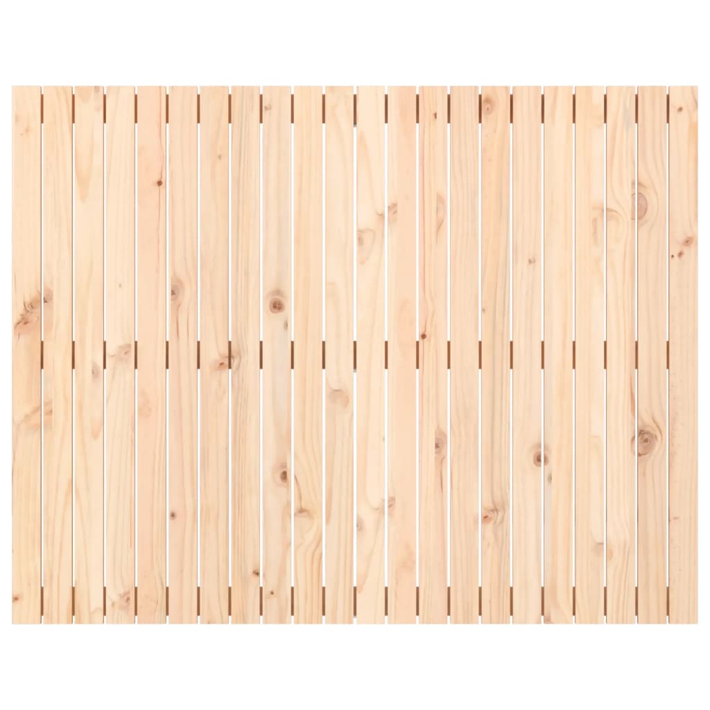 vidaXL Κεφαλάρι Τοίχου 140x3x110 εκ. από Μασίφ Ξύλο Πεύκου