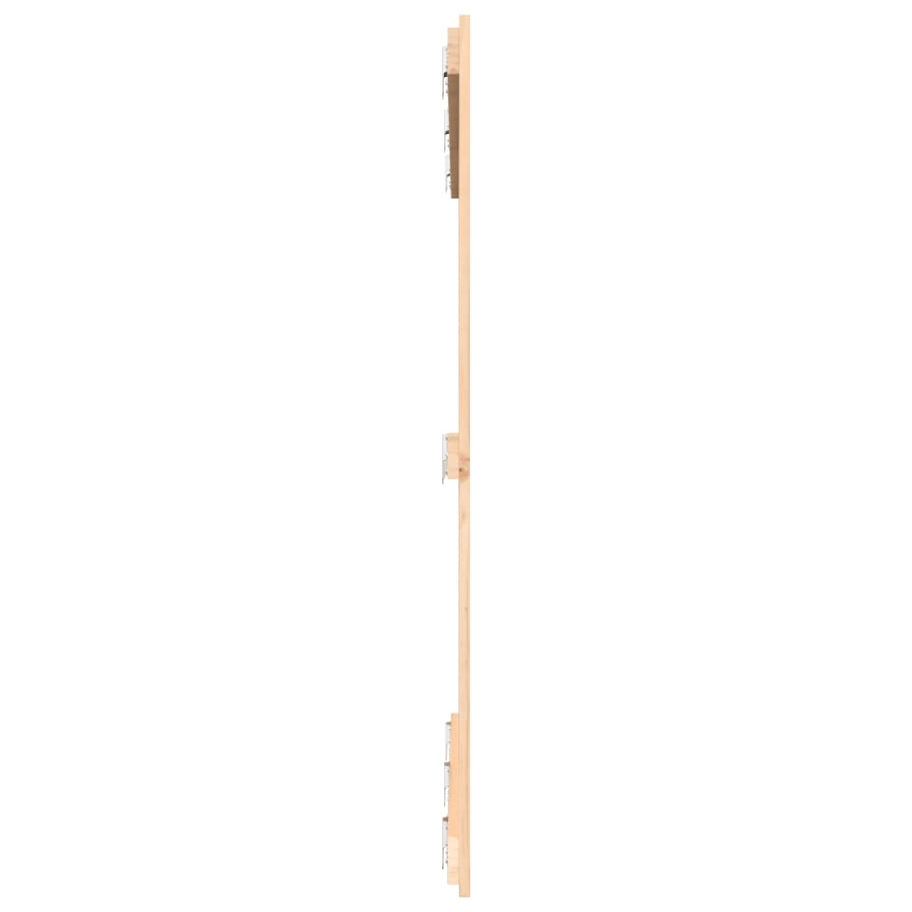 vidaXL Κεφαλάρι Τοίχου 140x3x110 εκ. από Μασίφ Ξύλο Πεύκου