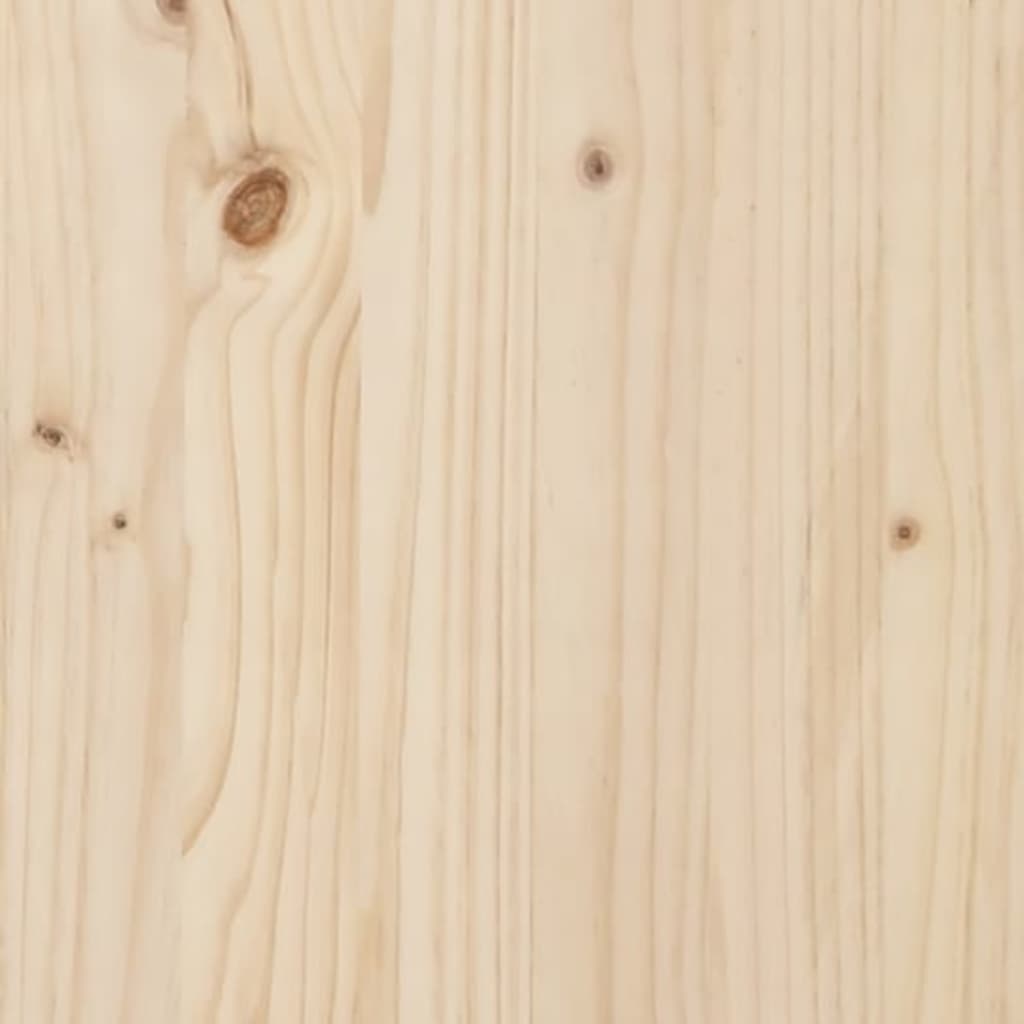 vidaXL Κουτί Αποθήκευσης 91x40,5x42 εκ. από Μασίφ Ξύλο Πεύκου