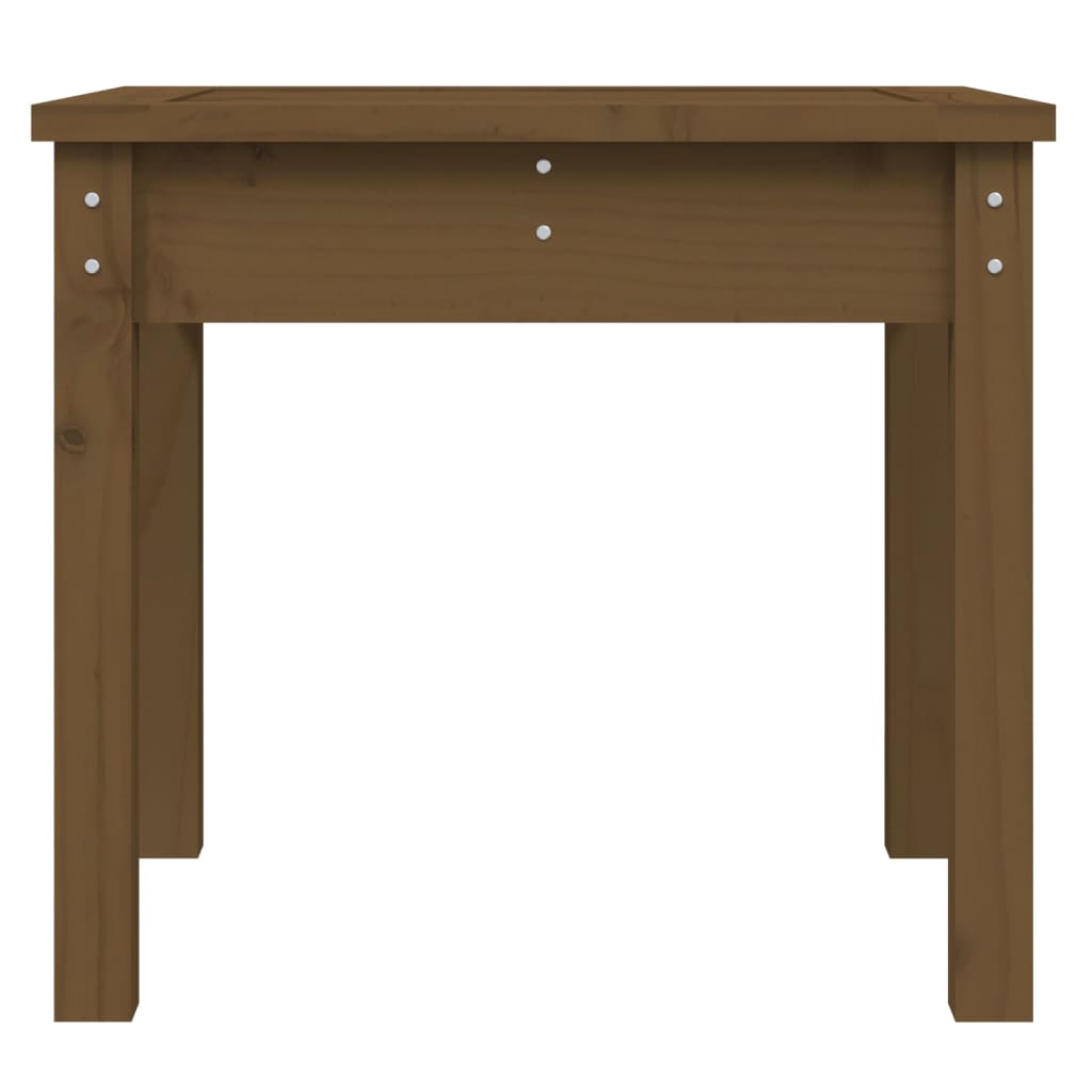 vidaXL Πάγκος Κήπου Μελί 50 x 44 x 45 εκ. από Μασίφ Ξύλο Πεύκου