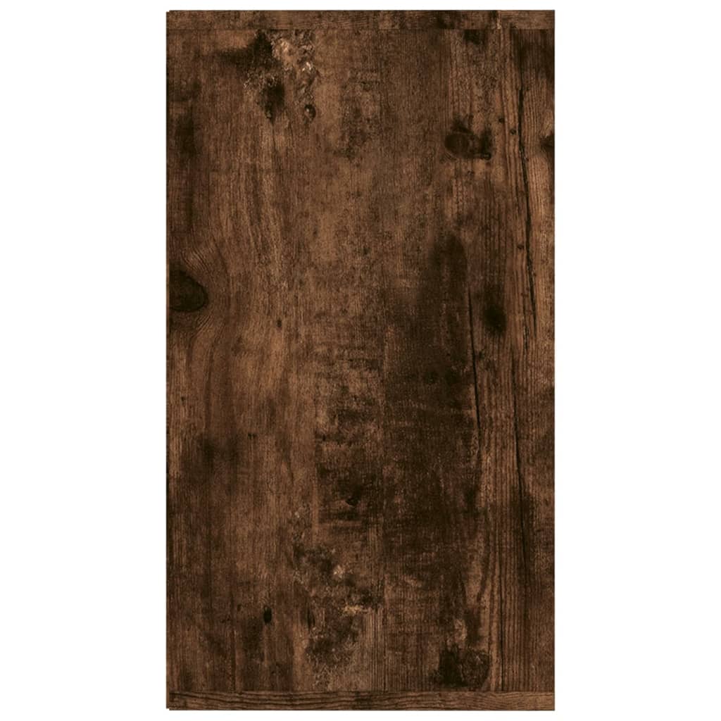 vidaXL Παπουτσοθήκη Καπνιστή Δρυς 103x30x54,5 εκ. Επεξεργασμένο Ξύλο