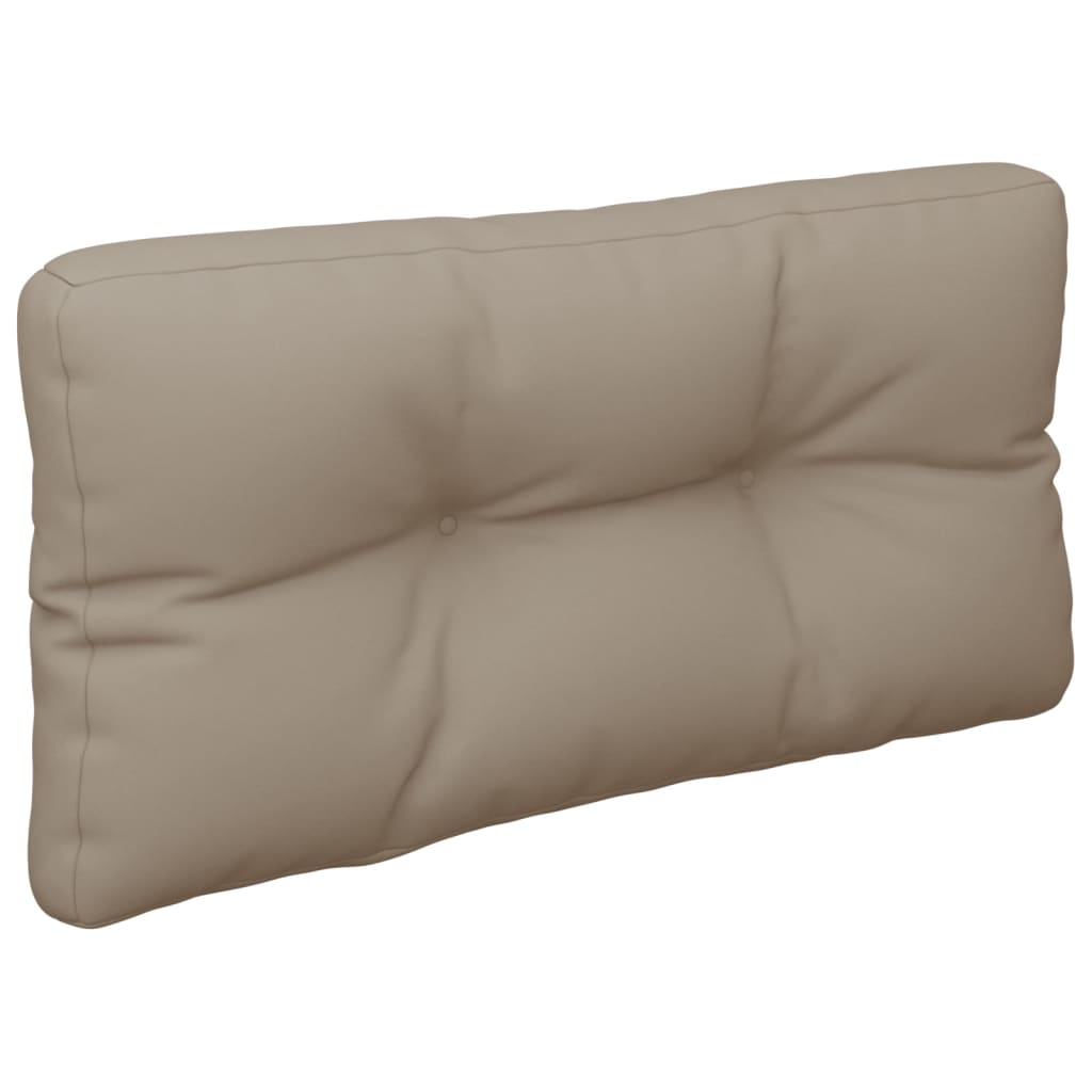 vidaXL Μαξιλάρι Παλέτας Taupe 80 x 40 x 12 εκ. Υφασμάτινο