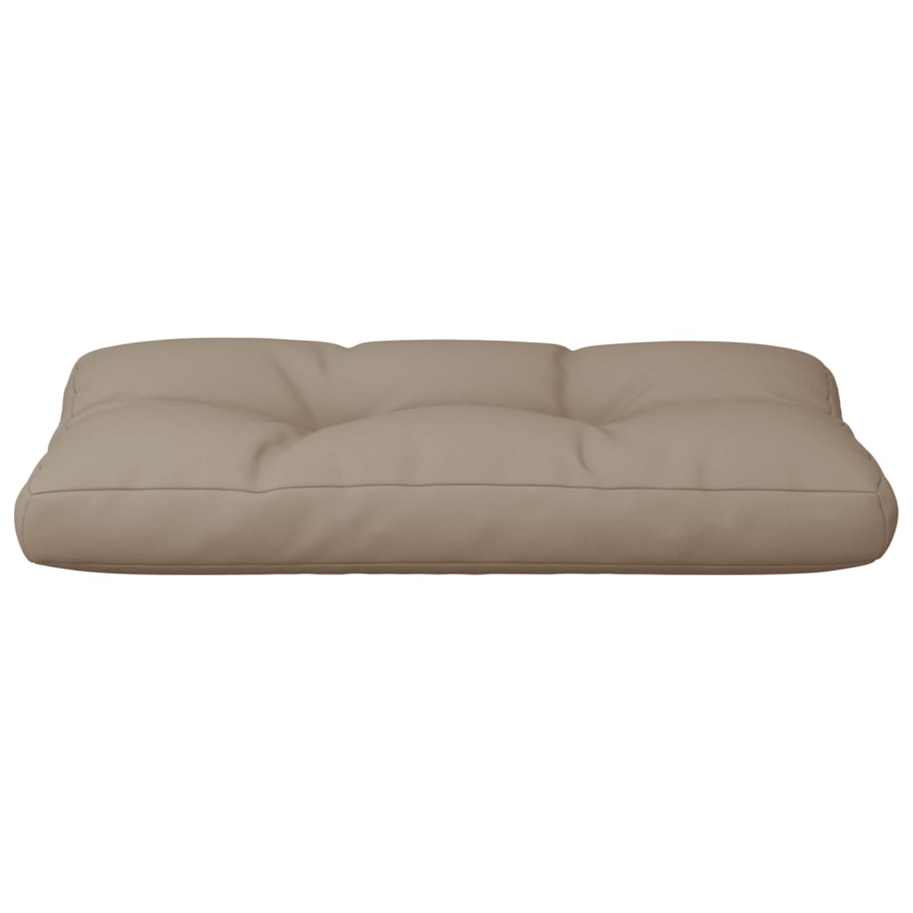 vidaXL Μαξιλάρι Παλέτας Taupe 80 x 40 x 12 εκ. Υφασμάτινο