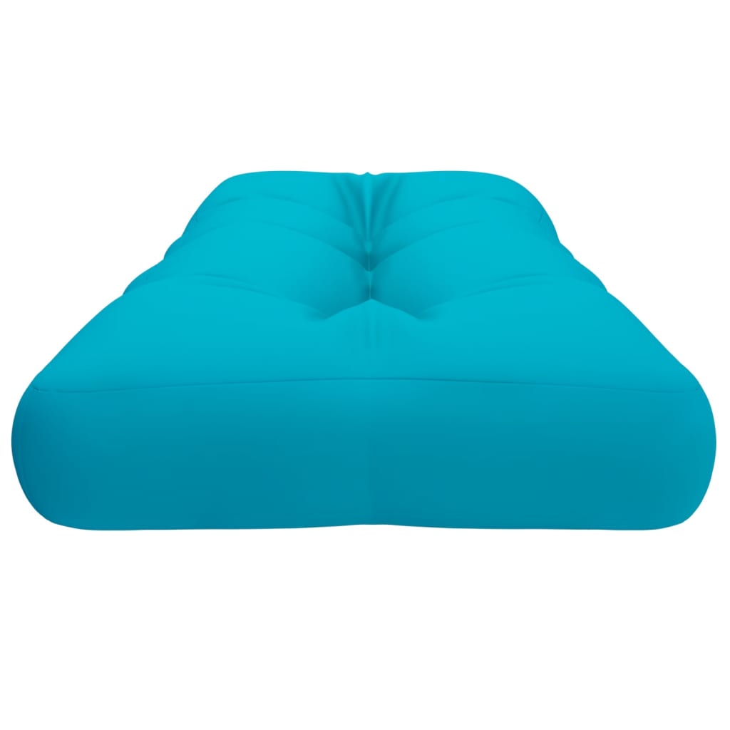 vidaXL Μαξιλάρι Παλέτας Τιρκουάζ 120 x 40 x 12 εκ. Υφασμάτινο