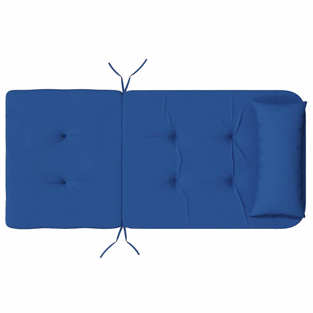 vidaXL Μαξιλάρι Καρέκλας 2 pcs Μπλε 58 x 77 x 4.5 εκ Ύφασμα Oxford