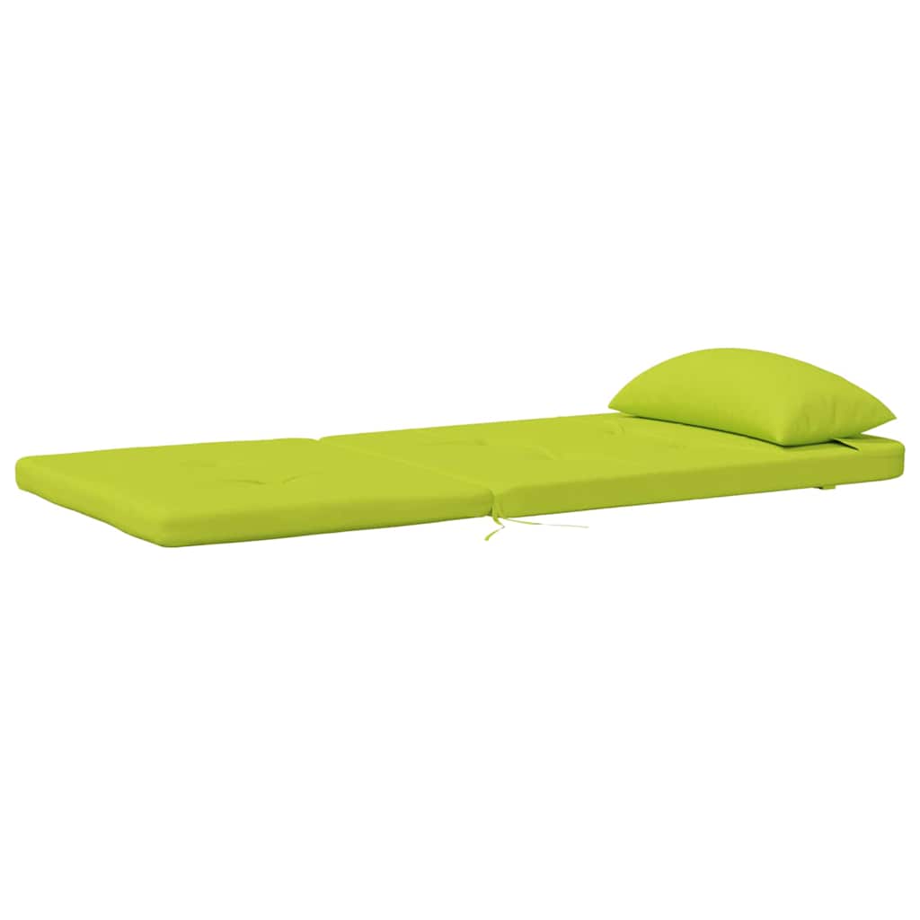 vidaXL Μαξιλάρι Καρέκλας 2 pcs Ανοιχτό πράσινο 58 x 77 x 4.5 εκ