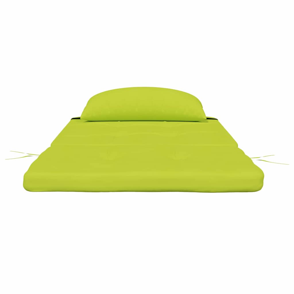 vidaXL Μαξιλάρι Καρέκλας 2 pcs Ανοιχτό πράσινο 58 x 77 x 4.5 εκ