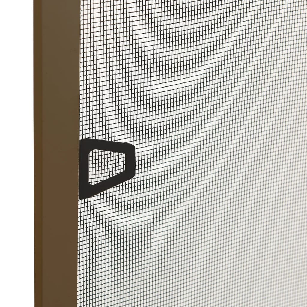 vidaXL Σήτα Εντόμων για Παράθυρα Καφέ 90 x 120 εκ.