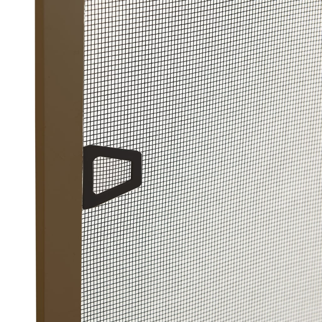 vidaXL Σήτα Εντόμων για Παράθυρα Καφέ 100 x 120 εκ.