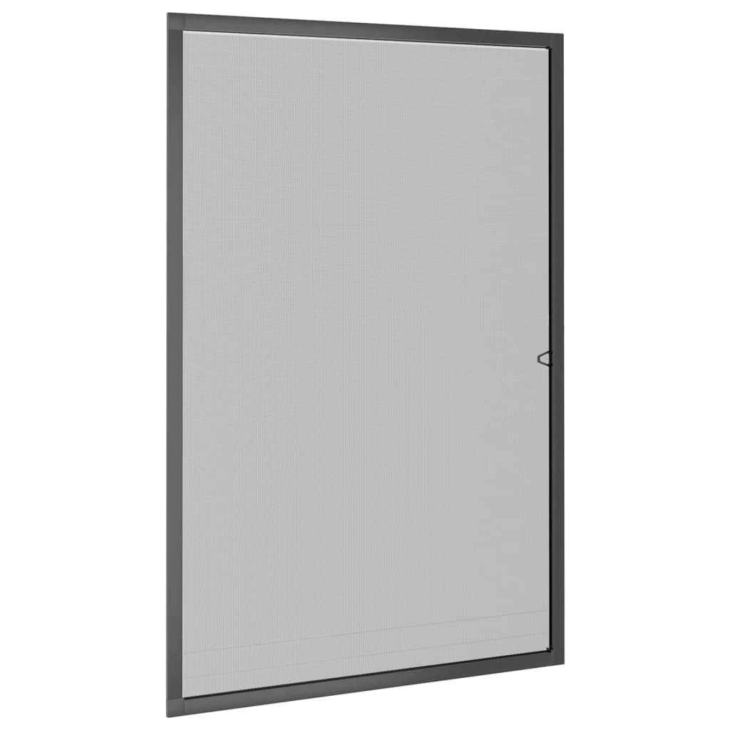vidaXL Σήτα Εντόμων για Παράθυρα Ανθρακί 80 x 120 εκ.