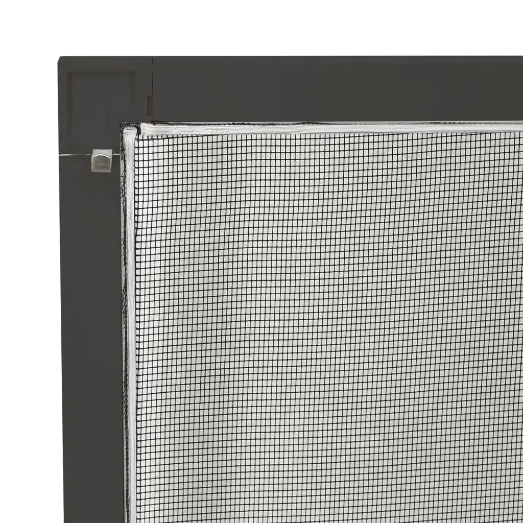 vidaXL Σήτα Εντόμων για Παράθυρα Ανθρακί 100 x 120 εκ.