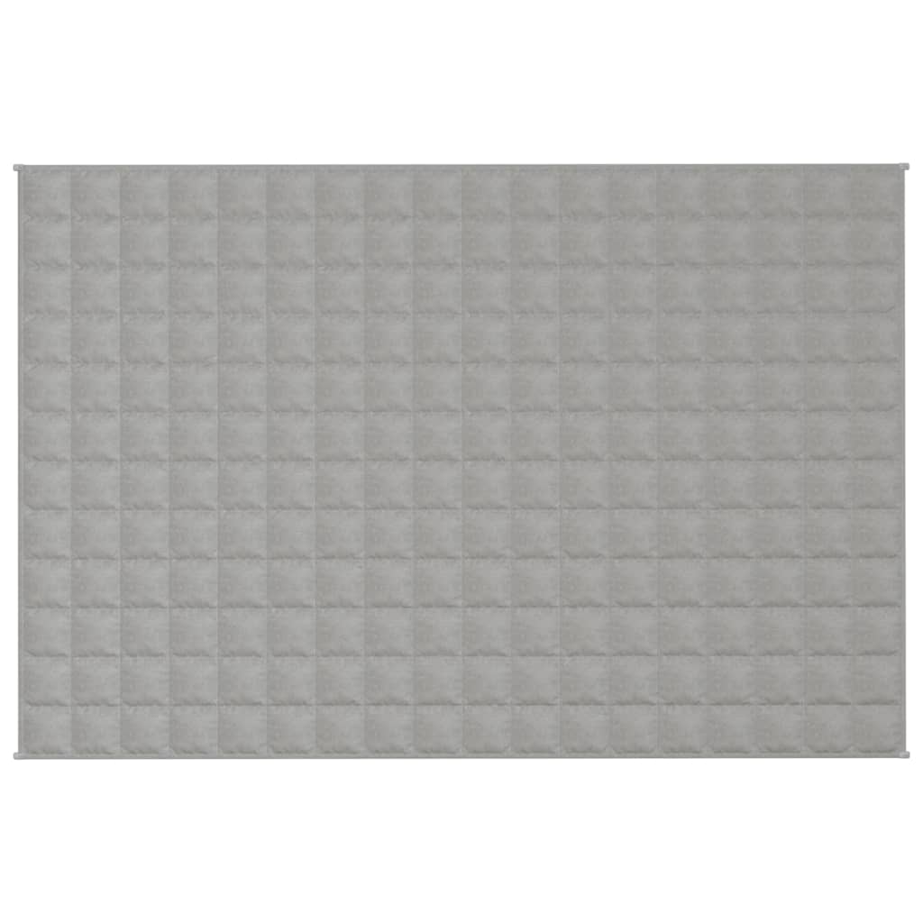 vidaXL Κουβέρτα Βαρύτητας Γκρι 122 x 183 εκ. 9 κ. Υφασμάτινη