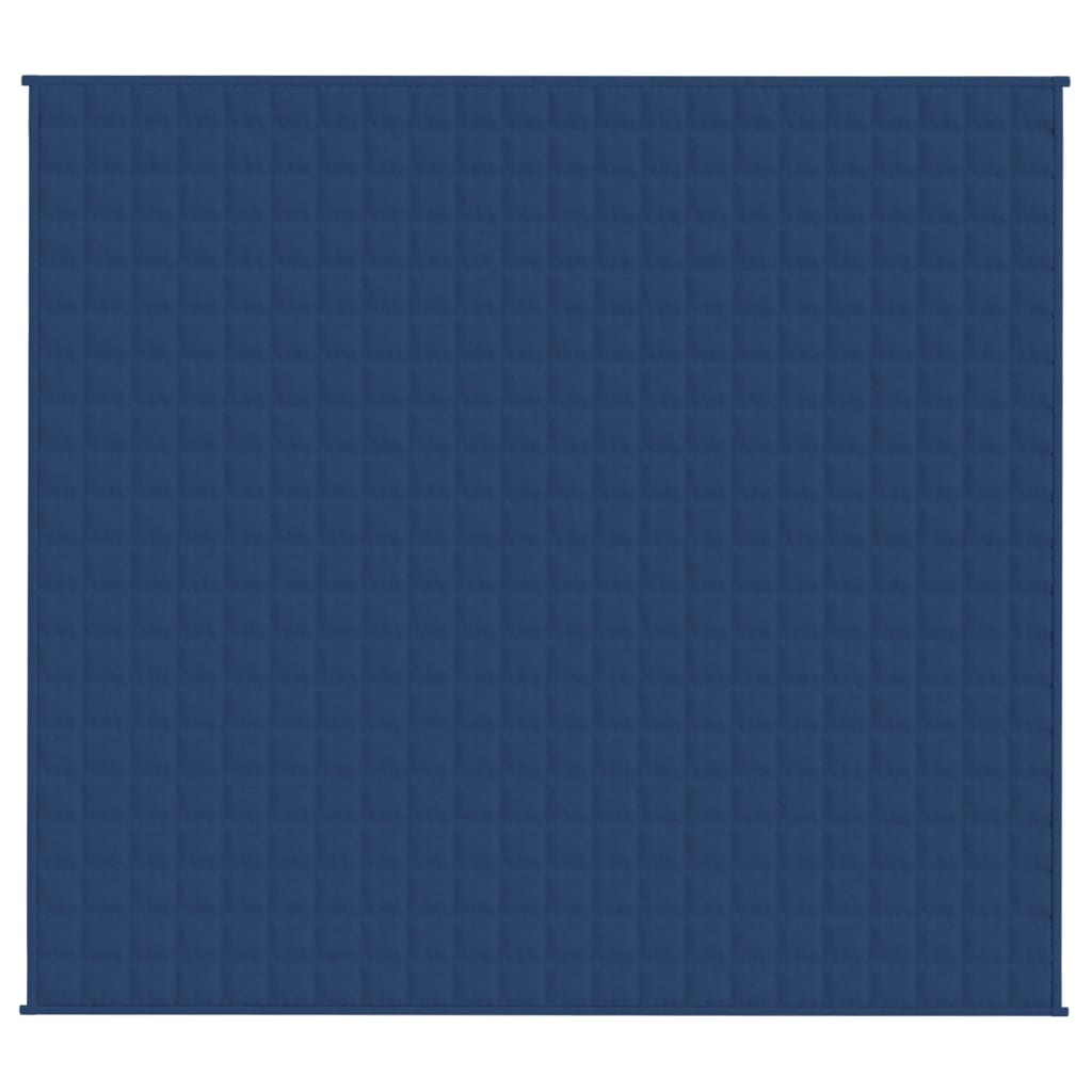 vidaXL Κουβέρτα Βαρύτητας Μπλε 200 x 220 εκ. 9 κ. Υφασμάτινη