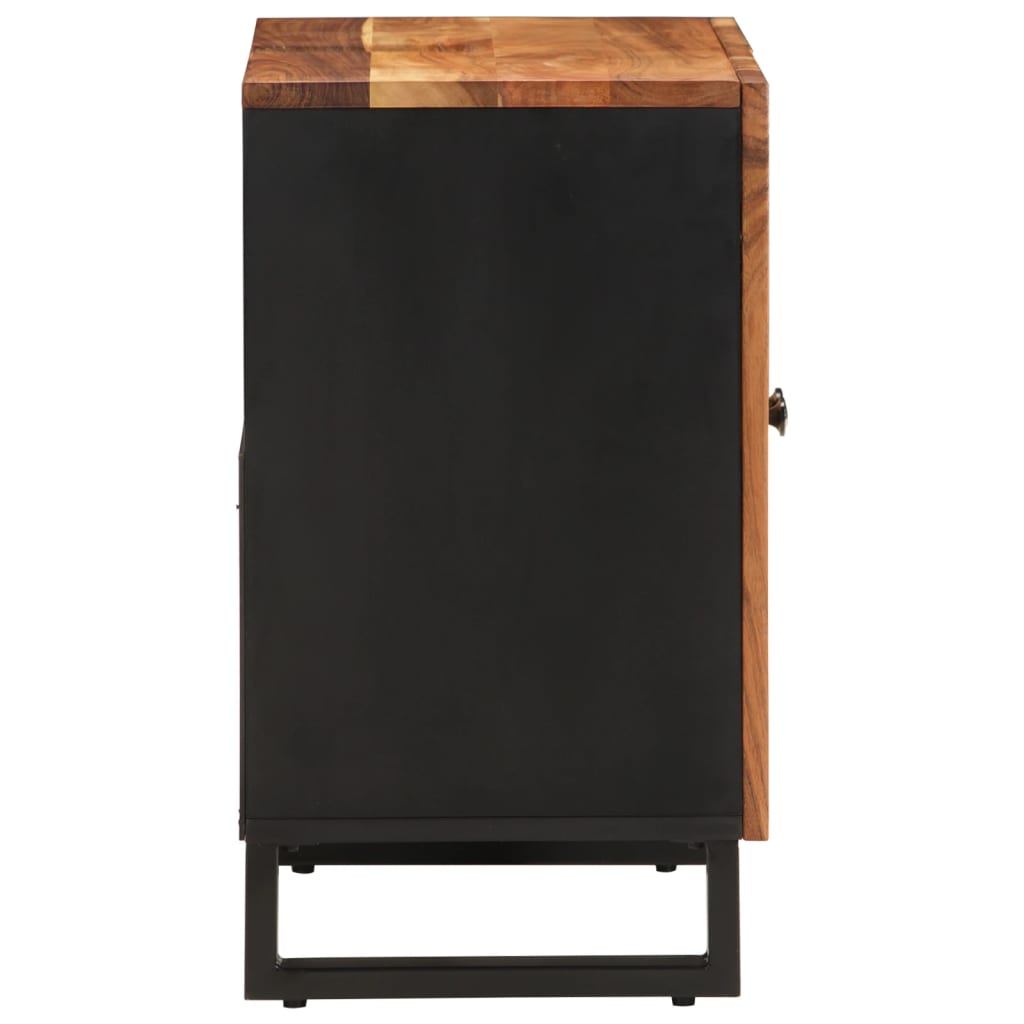 vidaXL Έπιπλο Νιπτήρα 62 x 33 x 58 εκ. Μασίφ Ξύλο Ακακίας & Επεξ. Ξύλο