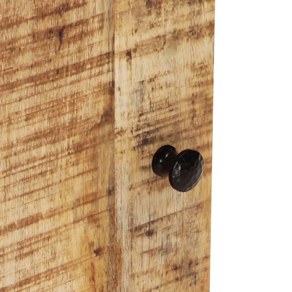 vidaXL Ντουλάπι Μπάνιου Επιτοίχιο 38x33x48 εκ. από Μασίφ Ξύλο Μάνγκο