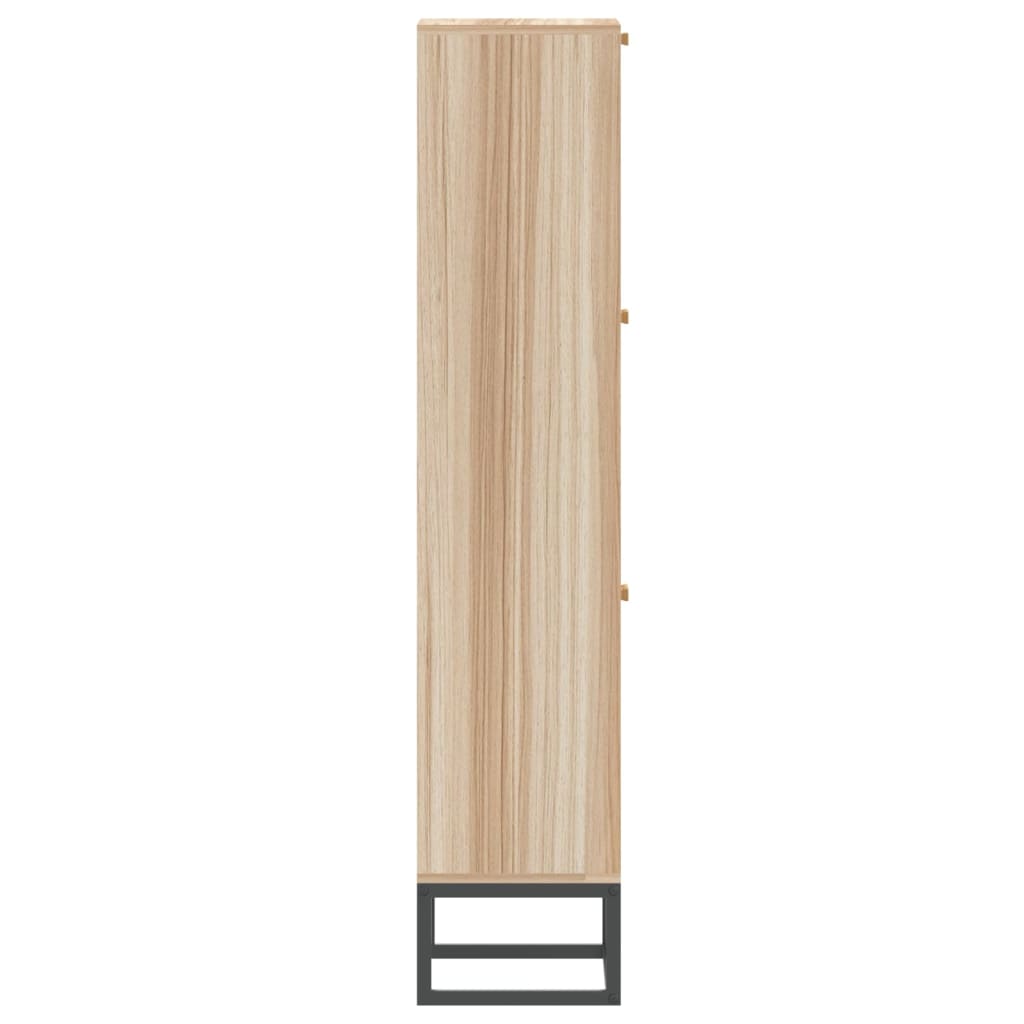 vidaXL Παπουτσοθήκη 52 x 25 x 120 εκ. από Επεξεργασμένο Ξύλο