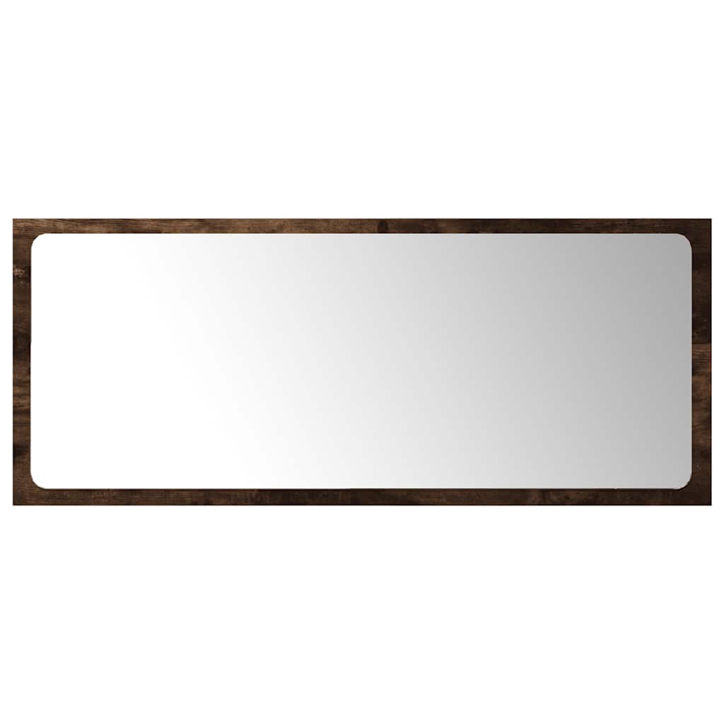 vidaXL Σετ Επίπλων Μπάνιου 2 Τεμαχίων Καπνιστή Δρυς από Τεχν. Ξύλο