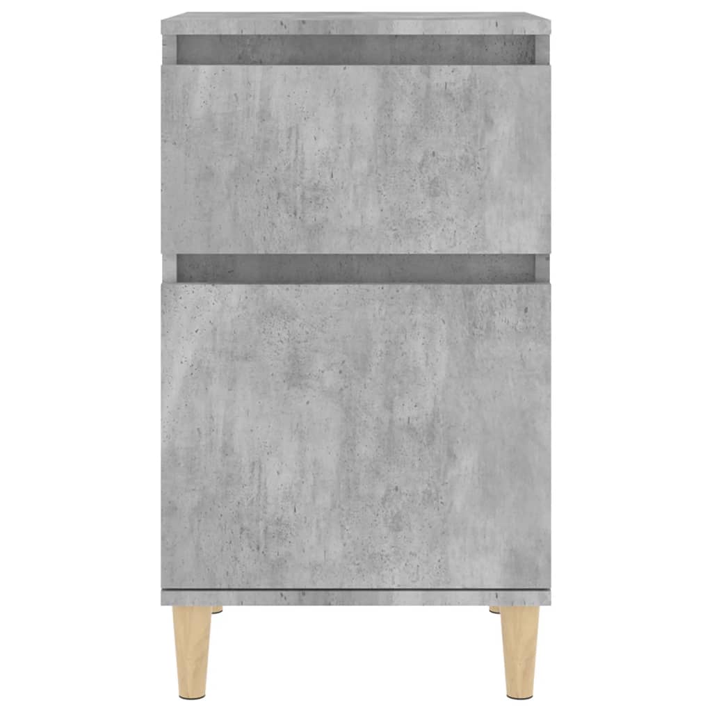 vidaXL Κομοδίνο Γκρι Σκυροδέματος 40x35x70 εκ.