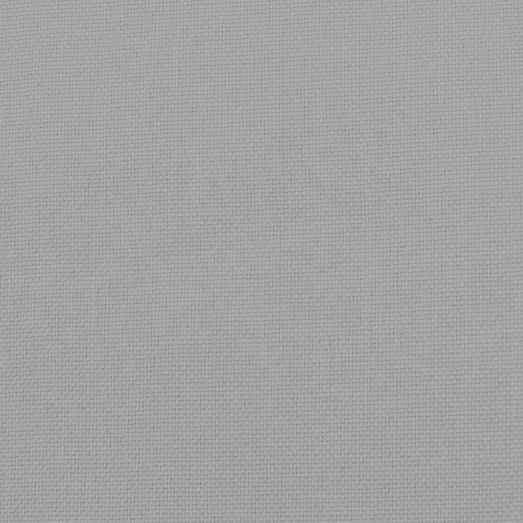 vidaXL Υποπόδιο Ανοιχτό Γκρι 51 x 41 x 40 εκ. Υφασμάτινο