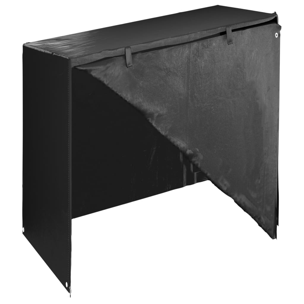 vidaXL Κάλυμμα Κούνιας 2 τεμ. 8 Κρίκοι 125x90x135/165 εκ Πολυαιθυλένιο
