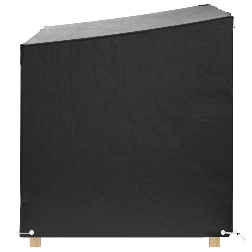vidaXL Καλύμματα Κούνιας 12 Κρίκοι 2 τεμ. 215x150x130/150 εκ. Πολυαιθ.