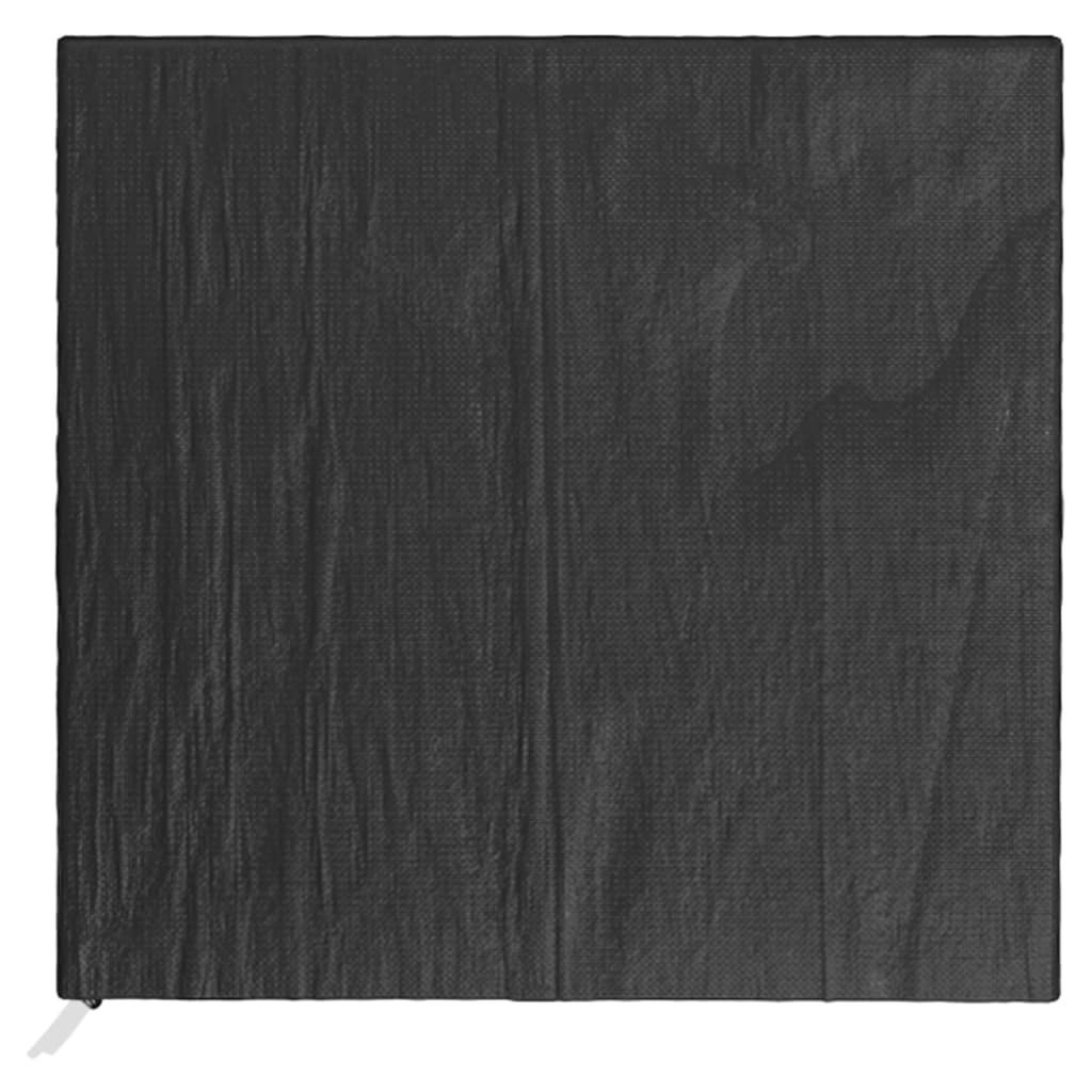vidaXL Καλύμματα Καρέκλας με 8 Κρίκους 2 τεμ. 75x70x140 εκ Πολυαιθ.