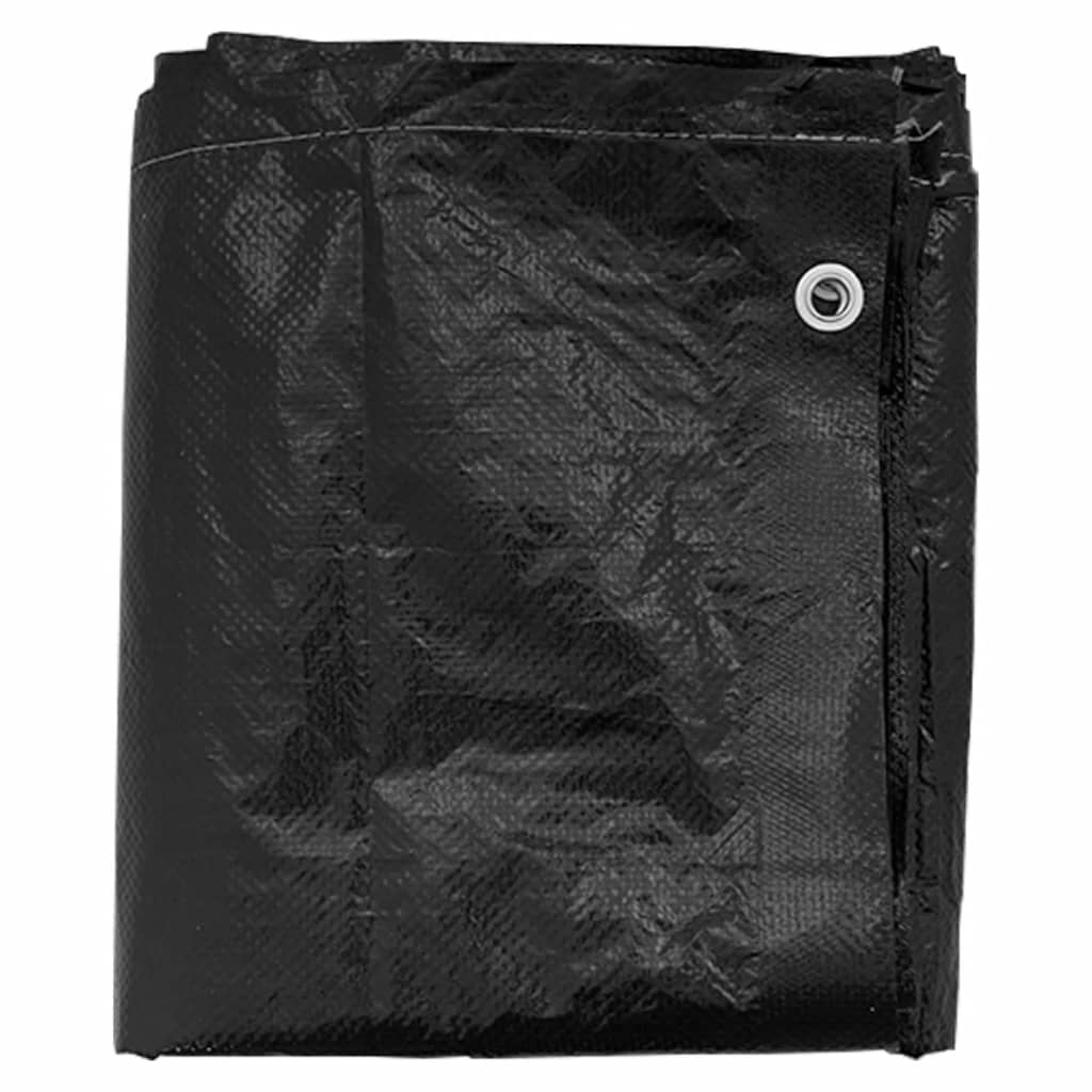 vidaXL Κάλυμμα Ξαπλώστρας 2 τεμ με 12 Κρίκους 200x65x35/60 εκ Πολυαιθ.