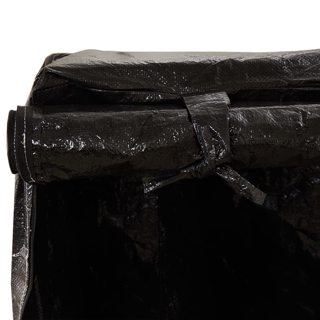 vidaXL Κάλυμμα Κούνιας με 12 Κρίκους 215x150x130/150 εκ. Πολυαιθυλένιο