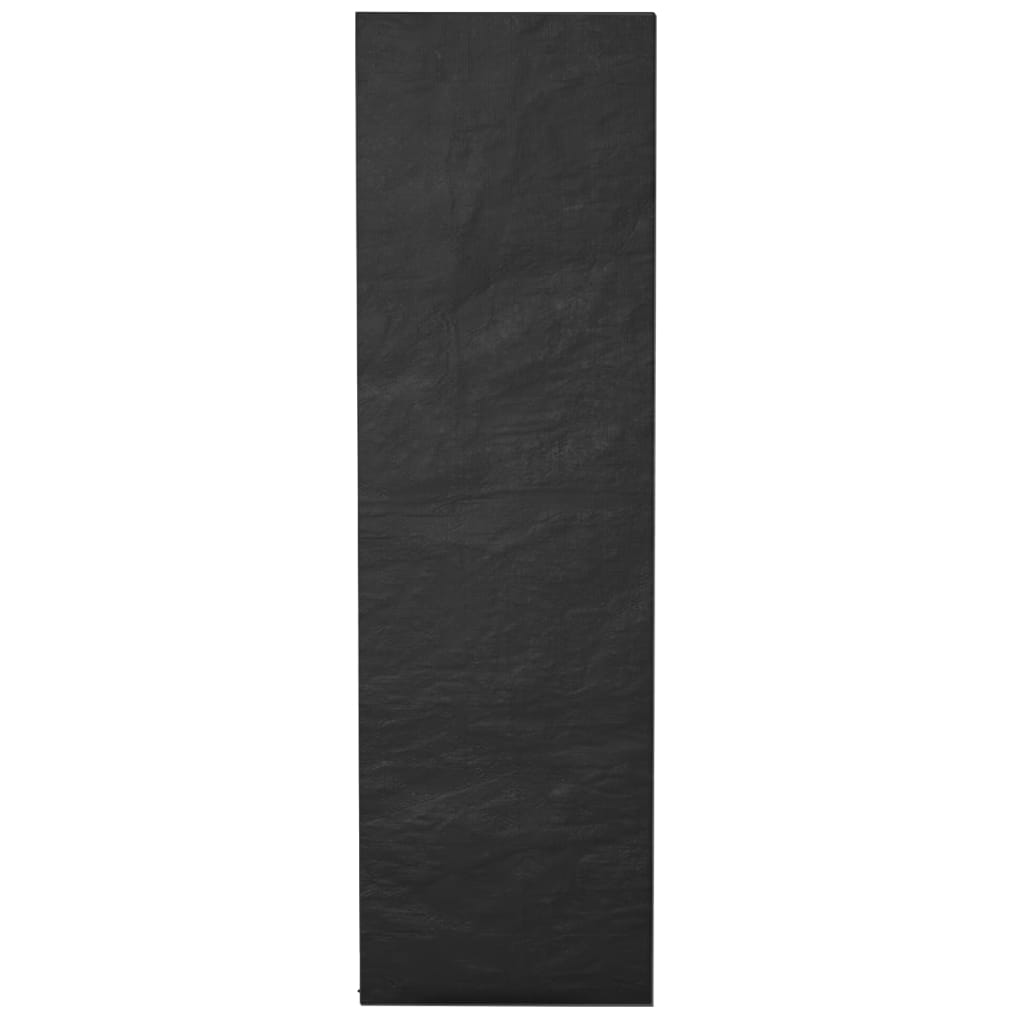 vidaXL Κάλυμμα Ξαπλώστρας με 12 Κρίκους 205x75x40/70 εκ. Πολυαιθυλένιο