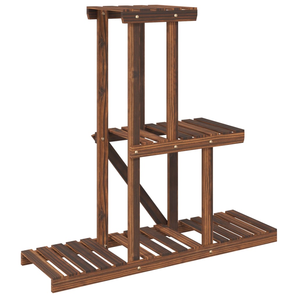 vidaXL Βάση Λουλουδιών 81x25x75,5 εκ. από Μασίφ Ξύλο Ελάτης