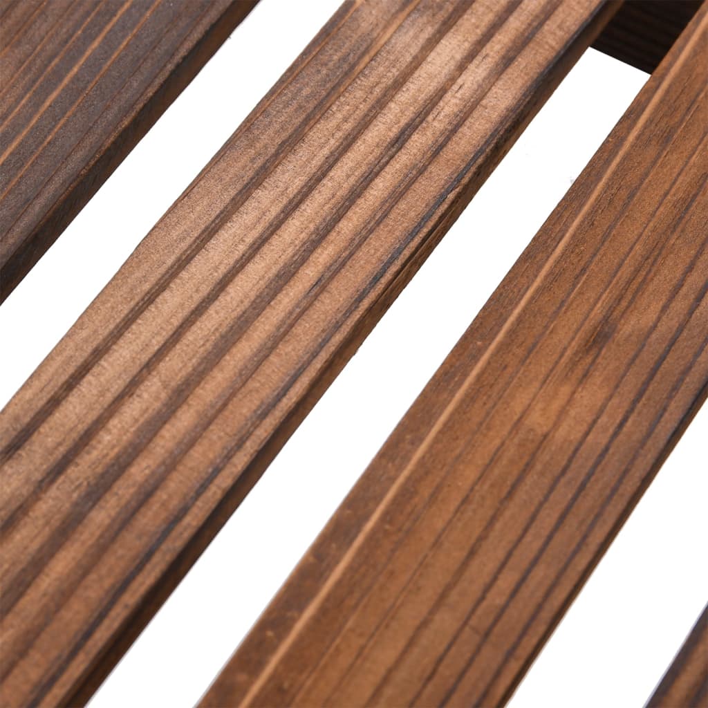 vidaXL Βάση Λουλουδιών 81x25x75,5 εκ. από Μασίφ Ξύλο Ελάτης
