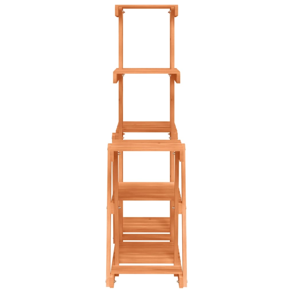 vidaXL Βάση Λουλουδιών 95x25x96 εκ. από Μασίφ Ξύλο Ελάτης